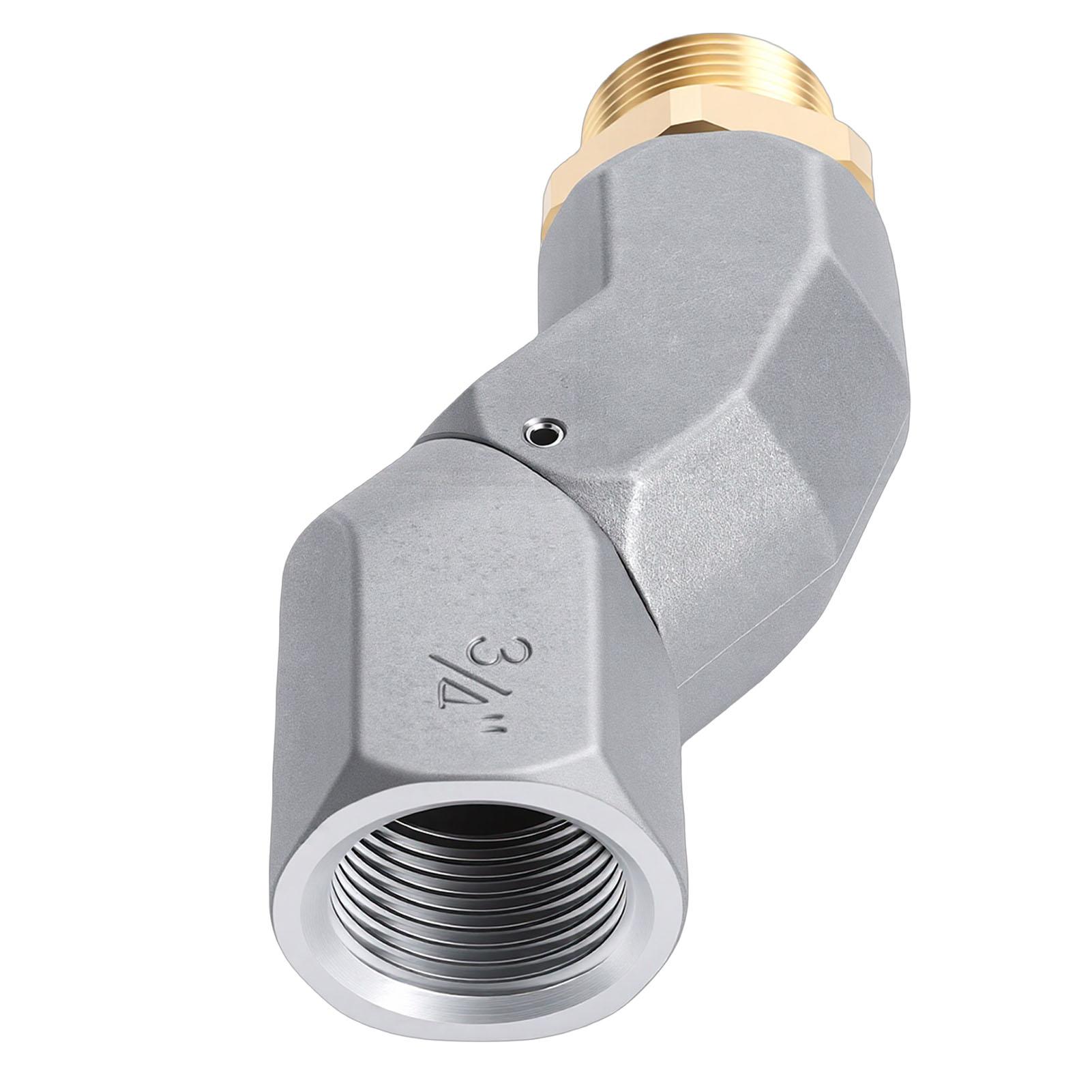 Fuel Hose Swivel 3 4 Inch NPT Thread Zinc Alloy Fuel Transfer Pump 360 Rotating Connector for Home Farm Gas Station Car
Fuel Hose Swivel 3 4 Inch NPT Thread Zinc Alloy Fuel Transfer Pump 360 Rotating Connector for Home Farm Gas Station Car
