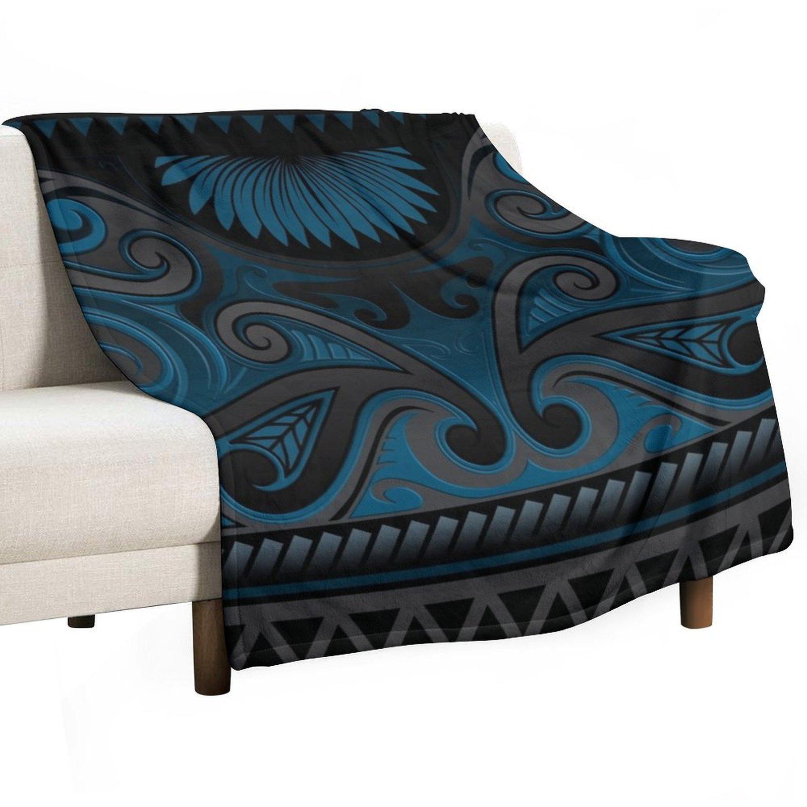 Blue Grey Ornate Maori Design, New Zealand Throw Blanket manga Luxury Thicken Decorative Sofas Thins Blankets 30x40in
Blue Grey Ornate Maori Design, New Zealand Throw Blanket manga Luxury Thicken Decorative Sofas Thins Blankets 30x40in