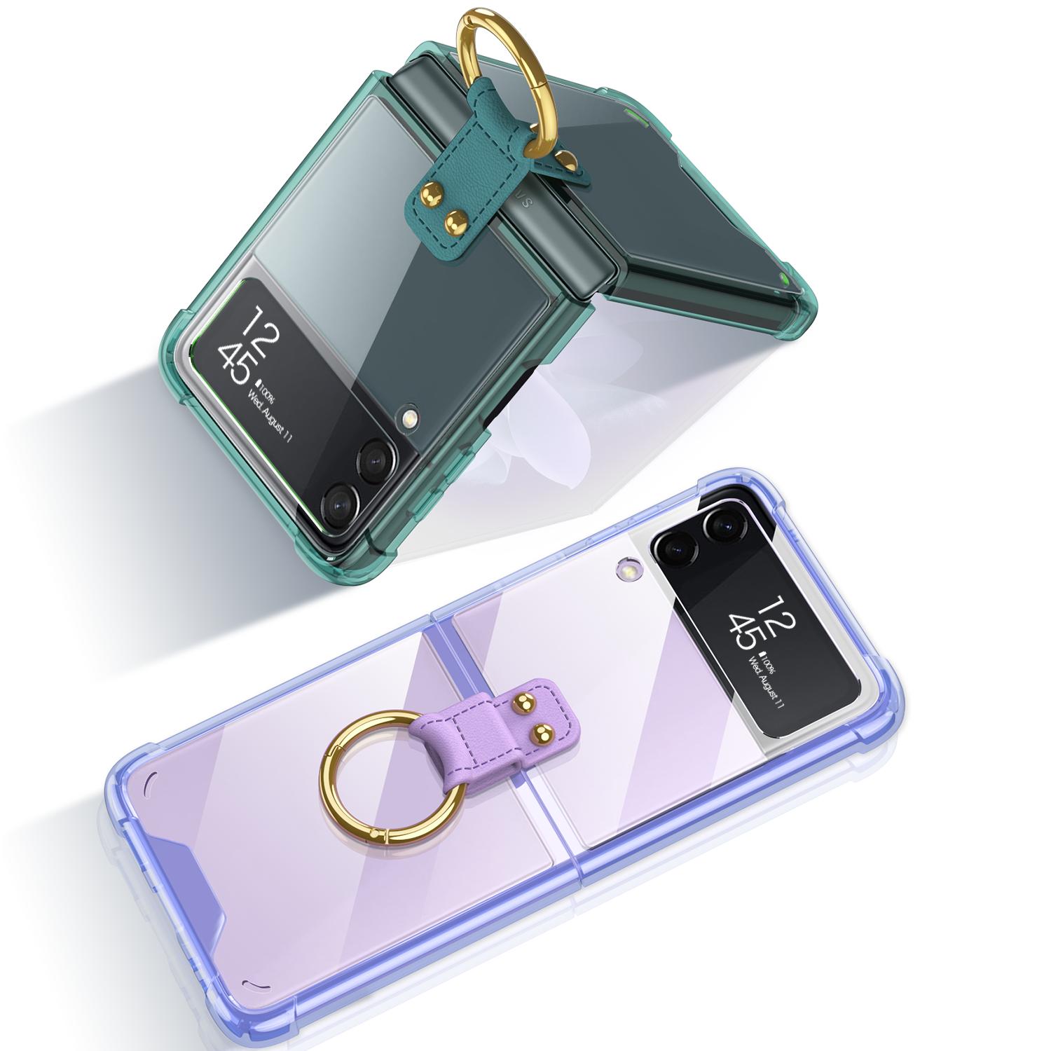 Противоударный кольцевой кронштейн, прозрачный чехол-подставка для Samsung Galaxy Z Flip 4, 5g, прозрачный чехол для Samsung Flip4, чехол с кольцом case with ring фиолетовый
Противоударный кольцевой кронштейн, прозрачный чехол-подставка для Samsung Galaxy Z Flip 4, 5g, прозрачный чехол для Samsung Flip4, чехол с кольцом case with ring фиолетовый