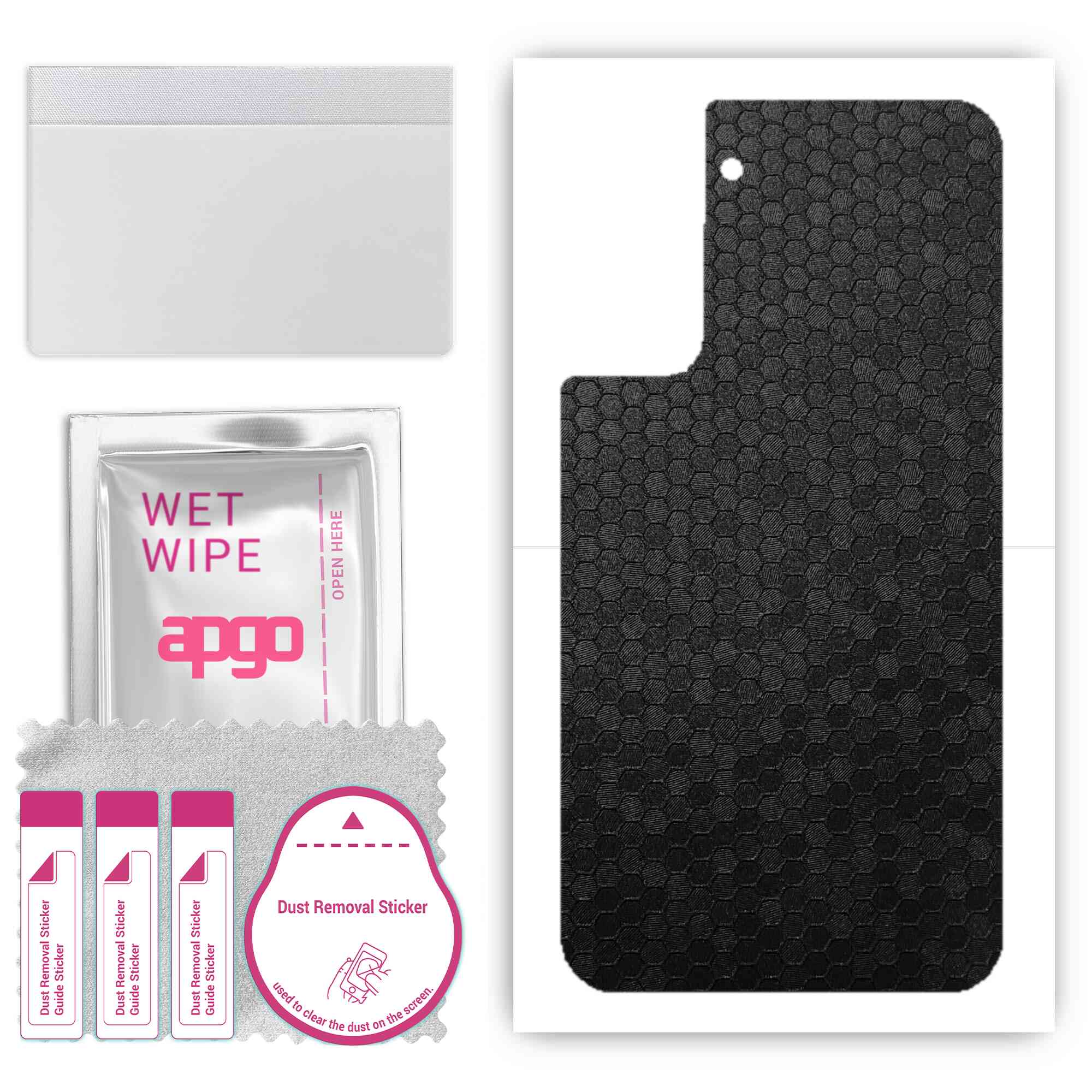 apgo Protective Skin Sticker for the back compatible with Samsung Galaxy S21 5G, Wrap Film, Foil, Vinyl - Pattern Black Honeycomb
apgo Protective Skin Sticker for the back compatible with Samsung Galaxy S21 5G, Wrap Film, Foil, Vinyl - Pattern Black Honeycomb