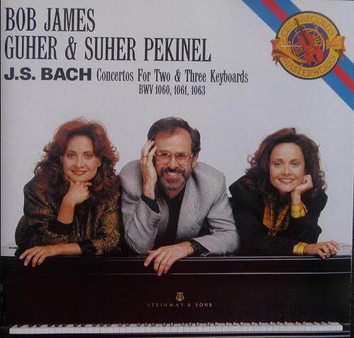 CD BOB JAMES, GÜHER & SÜHER PEKINEL, J - Concertos For Two & Three Keyboards MK45579 CBS Masterworks 1989 US Classical Used
CD BOB JAMES, GÜHER & SÜHER PEKINEL, J - Concertos For Two & Three Keyboards MK45579 CBS Masterworks 1989 US Classical Used