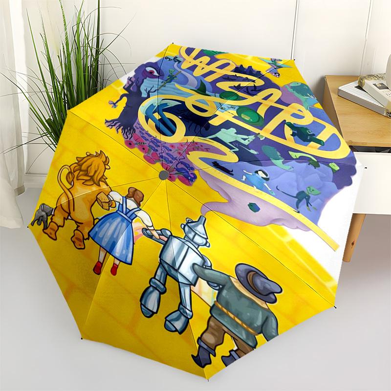 Wizard of Oz, Yellow Brick Road Themed Automatic Opening and Closing Umbrella, Compact Travel Umbrella, Lightweight and Portable, Suitable f
Wizard of Oz, Yellow Brick Road Themed Automatic Opening and Closing Umbrella, Compact Travel Umbrella, Lightweight and Portable, Suitable f
