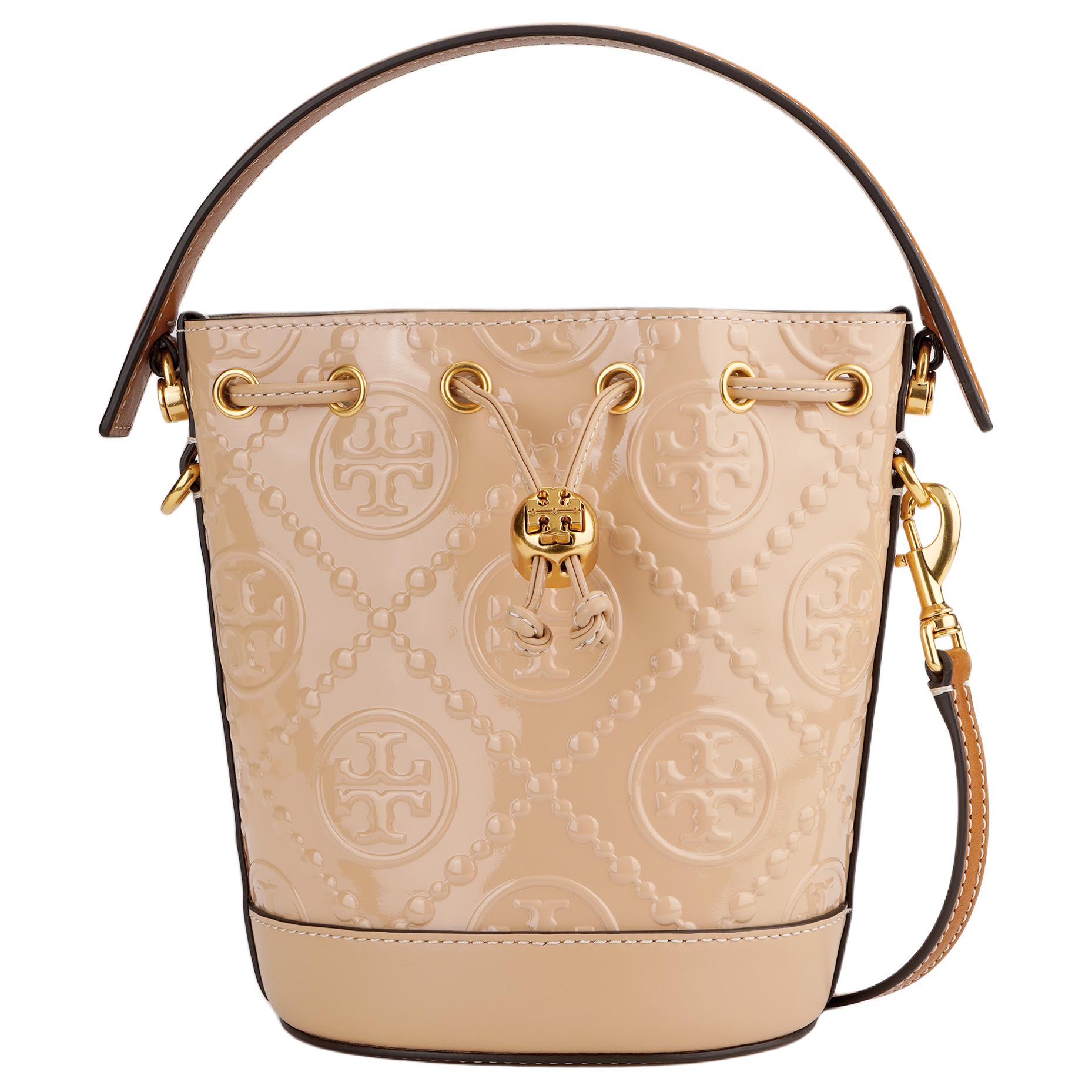 Tory Burch T Monogram Logo Drawstring Bucket Bag Women Handbags Light-Peach 154661-250 Basic Set (Bag+Dust Bag)
Tory Burch T Monogram Logo Drawstring Bucket Bag Women Handbags Light-Peach 154661-250 Basic Set (Bag+Dust Bag)