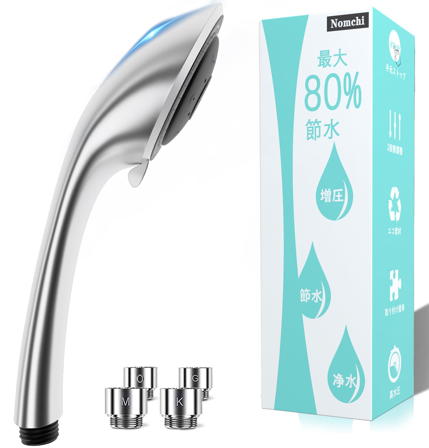 Nomchi Shower Water Mist Micro Nano High Water Увеличенный Красивый Сильный Водный Увлажнитель 5 Красивый Высокий Очиститель Мягкий для кожи головы и Ультратонкий серебряный
Nomchi Shower Water Mist Micro Nano High Water Увеличенный Красивый Сильный Водный Увлажнитель 5 Красивый Высокий Очиститель Мягкий для кожи головы и Ультратонкий серебряный