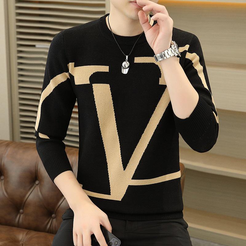Men s Loose Knit Sweater: New Autumn/Winter Round Neck Base Layer. 185 чорний
Men s Loose Knit Sweater: New Autumn/Winter Round Neck Base Layer. 185 чорний