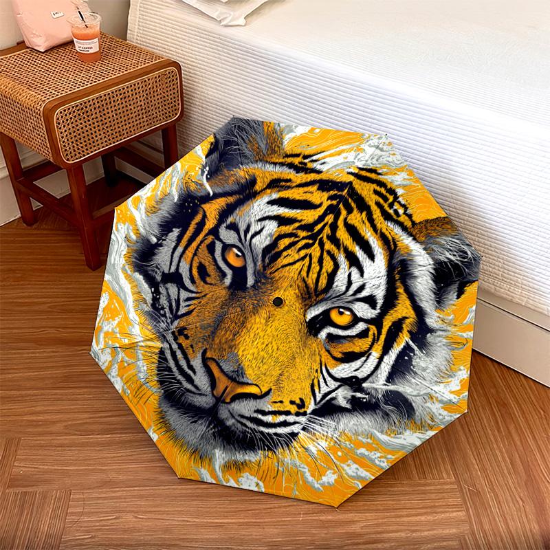 1 PC Automatic Folding Umbrella - Golden Tiger Pattern, Portable & Foldable Design with 8 Ribs, Christmas Birthday Gifts
1 PC Automatic Folding Umbrella - Golden Tiger Pattern, Portable & Foldable Design with 8 Ribs, Christmas Birthday Gifts