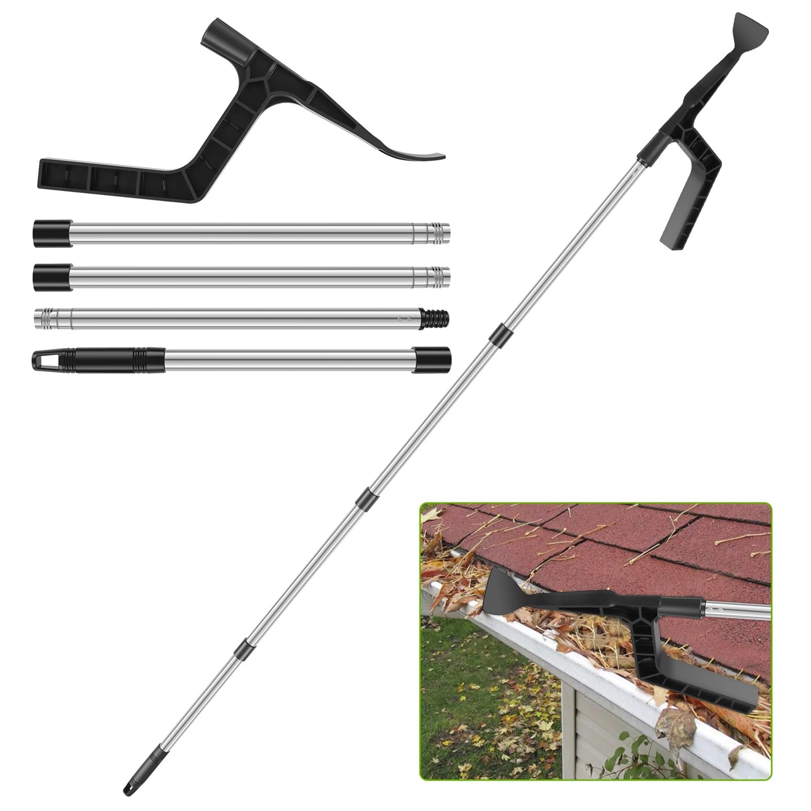 Очистка желобов Желоб Желоб Очистка желобов Телескопическое удлинение Высокий желоб Карнизный желоб Желоб Очистка Портативный инструмент для очистки Скребок для чёрный
Очистка желобов Желоб Желоб Очистка желобов Телескопическое удлинение Высокий желоб Карнизный желоб Желоб Очистка Портативный инструмент для очистки Скребок для чёрный