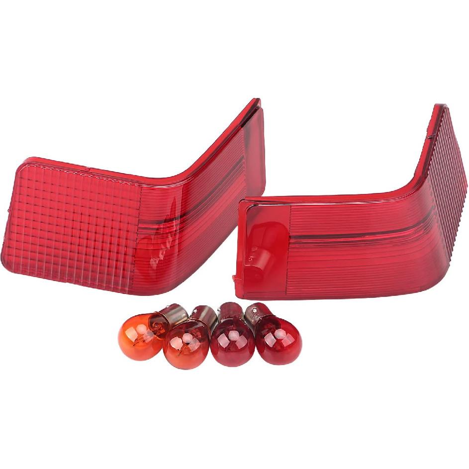 2 Pcs Smoked Tour Pak Pack Lens Cover & Amber Light Bulbs for Harley Touring Electra Glide Tour Glide Ultra Classic FLTCU FLHTCU Red Lens
2 Pcs Smoked Tour Pak Pack Lens Cover & Amber Light Bulbs for Harley Touring Electra Glide Tour Glide Ultra Classic FLTCU FLHTCU Red Lens
