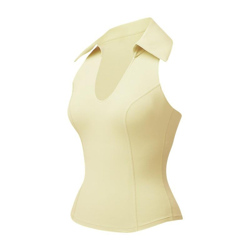 Sports Vest Women s Tennis Wear Sleeveless Coaster V-neck Lapel Fitness Tight-fitting Quick-drying Running Top XL
Sports Vest Women s Tennis Wear Sleeveless Coaster V-neck Lapel Fitness Tight-fitting Quick-drying Running Top XL