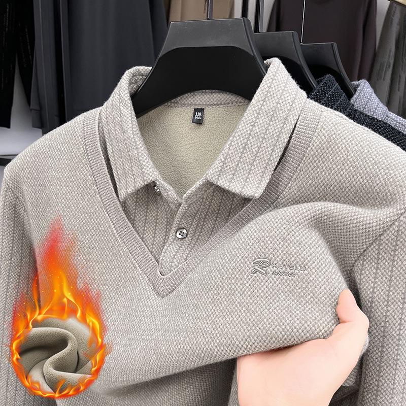 Men s Two-Piece Look Thickened Velvet Sweater - Winter Warm Knitwear Top XL (175, 125-135 recommended) бежевий
Men s Two-Piece Look Thickened Velvet Sweater - Winter Warm Knitwear Top XL (175, 125-135 recommended) бежевий