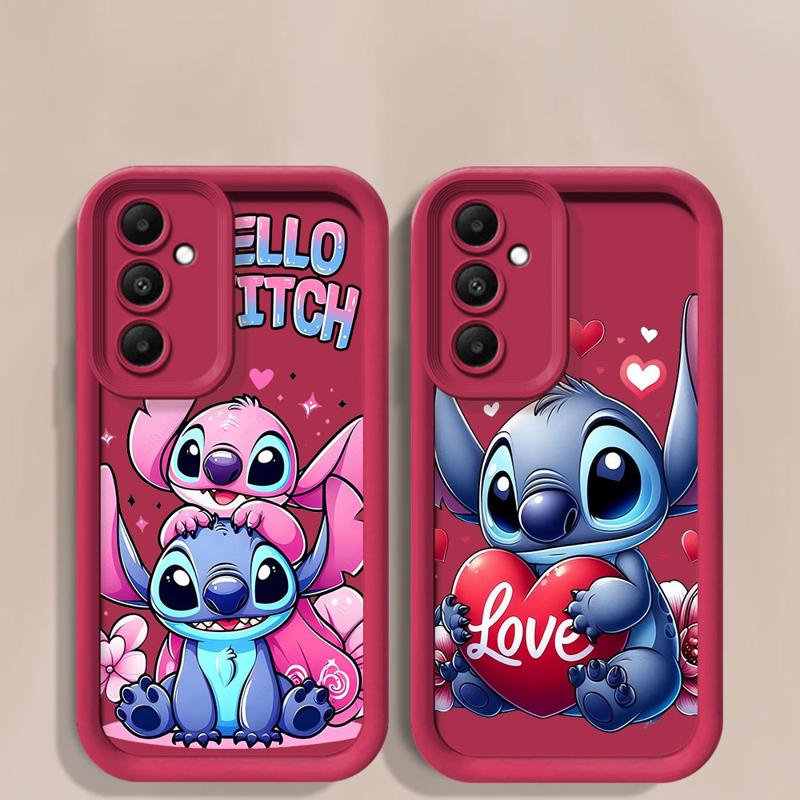 Противоударный чехол с рисунком Disney Stitch Angel для Samsung Galaxy A54 A52 A14 A53 A12 A13 A50 A23 A51 A71 A34 A21s Силиконовый чехол для телефона for Galaxy A21s
Противоударный чехол с рисунком Disney Stitch Angel для Samsung Galaxy A54 A52 A14 A53 A12 A13 A50 A23 A51 A71 A34 A21s Силиконовый чехол для телефона for Galaxy A21s