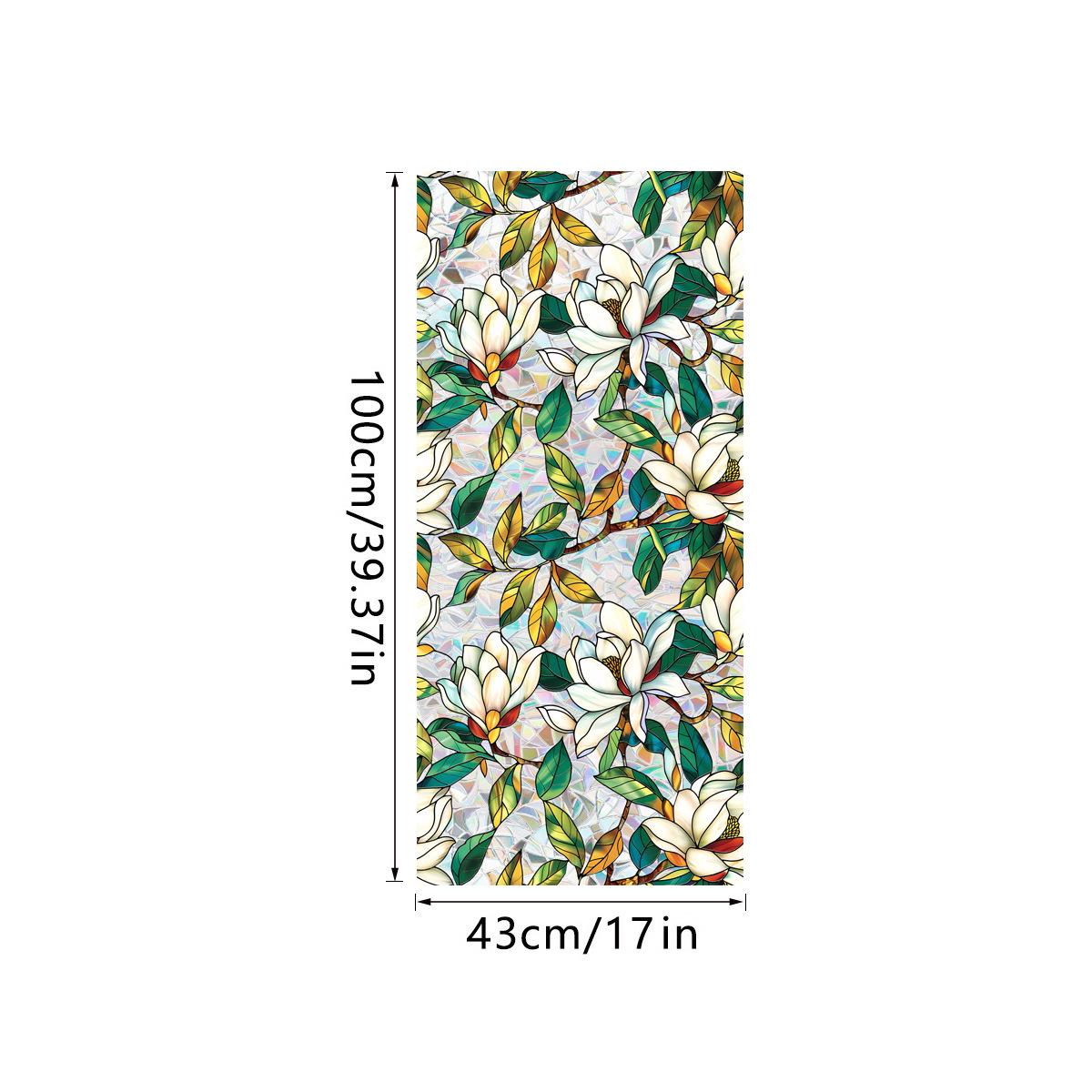 Радужная двусторонняя статическая наклейка на стекло - ПВХ-пленка с инкрустированным узором 43x200cm: Pearl Cotton Roll
Радужная двусторонняя статическая наклейка на стекло - ПВХ-пленка с инкрустированным узором 43x200cm: Pearl Cotton Roll