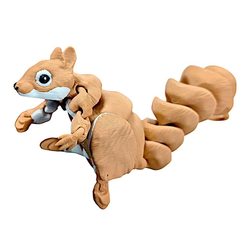 Movable Joints 3D Printed Squirrel Cartoon 3D Printed Diceratops Squirrel Birthday Gift squirrel
Movable Joints 3D Printed Squirrel Cartoon 3D Printed Diceratops Squirrel Birthday Gift squirrel