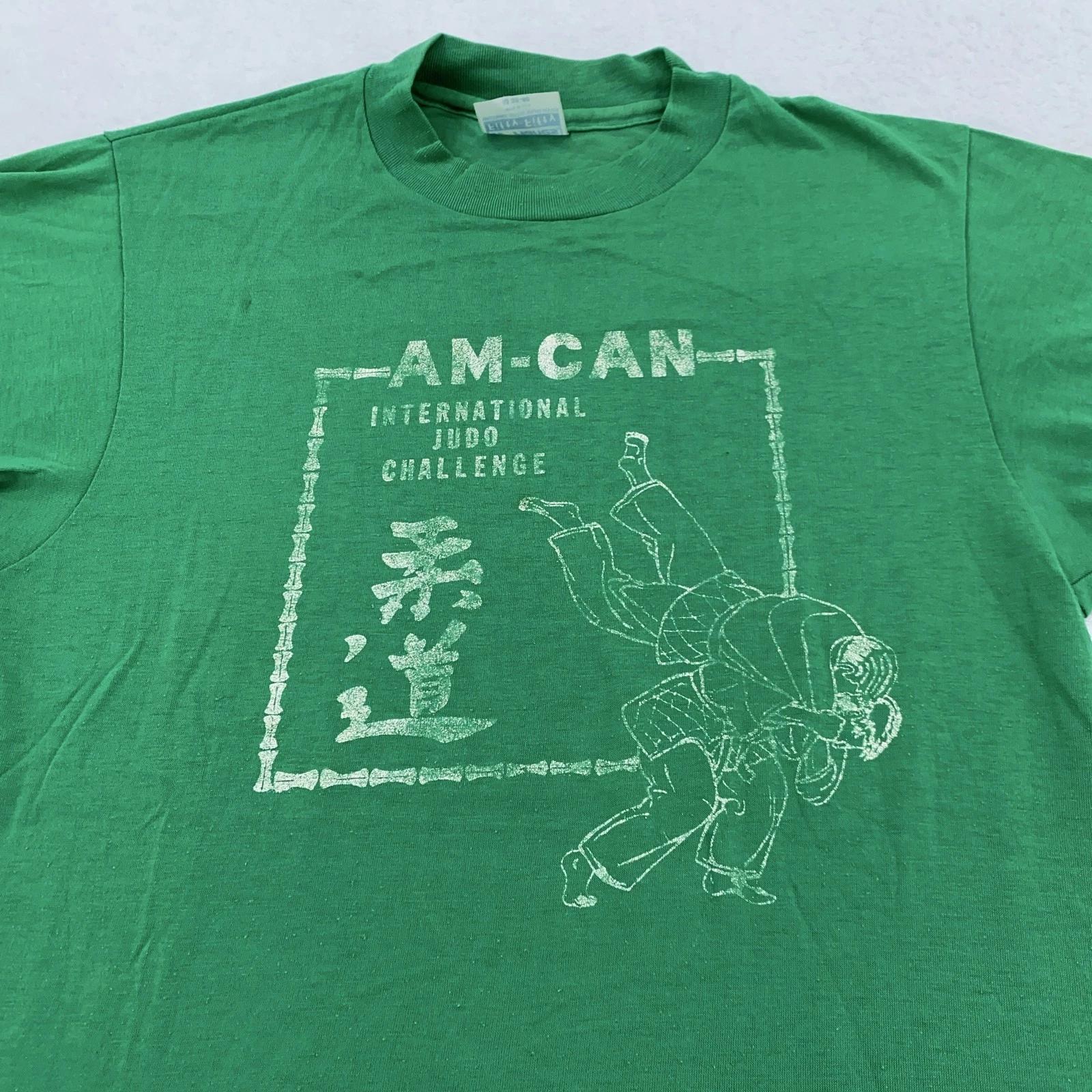 Vintage AM-CAN Judo Challenge Shirt Mens XS/S Martial Arts Karate Tee Hanes 80s S
Vintage AM-CAN Judo Challenge Shirt Mens XS/S Martial Arts Karate Tee Hanes 80s S