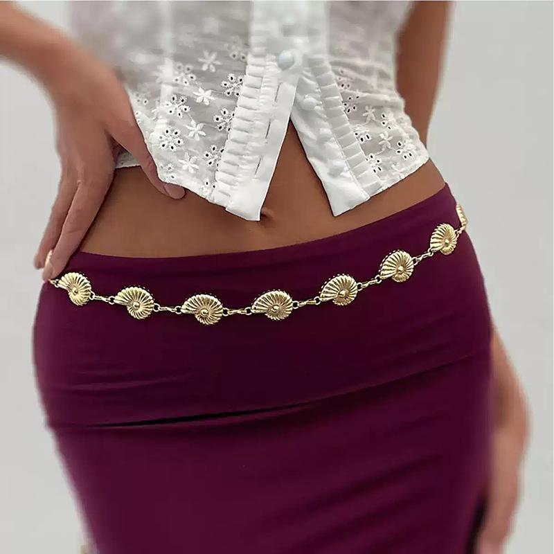 Metal Conch Pendant Waist Chain Retro Niche Design Light Luxury Fashion Versatile Necklace Temperament Advanced Waist Jewelry Women
Metal Conch Pendant Waist Chain Retro Niche Design Light Luxury Fashion Versatile Necklace Temperament Advanced Waist Jewelry Women