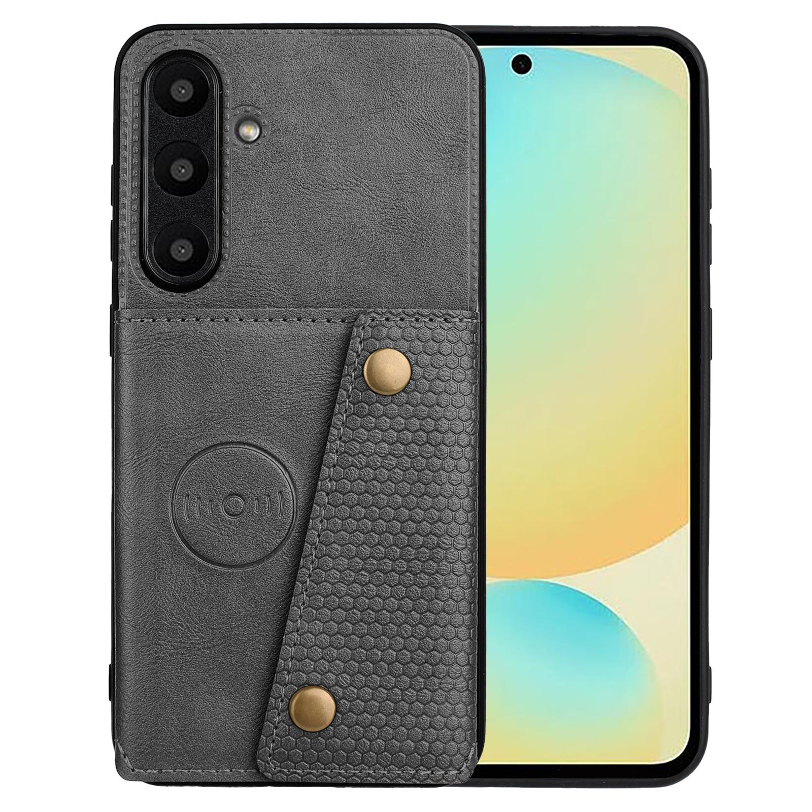 For Samsung Galaxy A36 5G Case with Card Slots Kickstand Leather+TPU Phone Cover Grey
For Samsung Galaxy A36 5G Case with Card Slots Kickstand Leather+TPU Phone Cover Grey