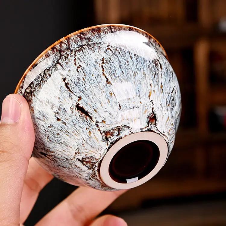 Керамический набор для чая кунг-фу Чашка Пять элементов Китайская мастер-чашка Сделано с изобретательностью Керамическая кружка Чайная чашка Набор Бытовой подарок
Керамический набор для чая кунг-фу Чашка Пять элементов Китайская мастер-чашка Сделано с изобретательностью Керамическая кружка Чайная чашка Набор Бытовой подарок