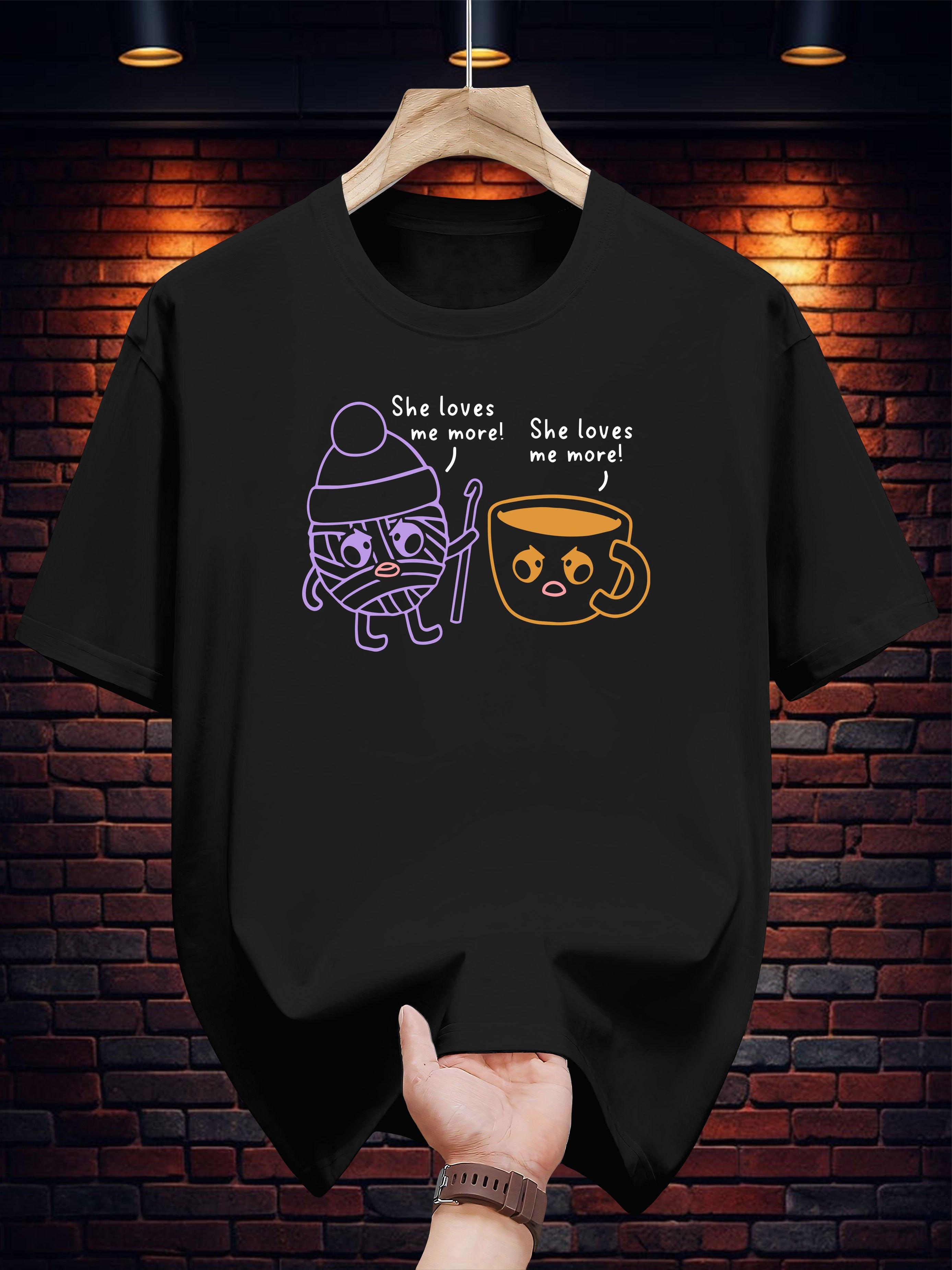T-shirt - Casual Summer Tee with Whimsical Gnome & Mug Print XXXL
T-shirt - Casual Summer Tee with Whimsical Gnome & Mug Print XXXL