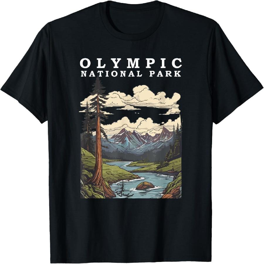 Olympic National Park Tree Lovers Vintage American Souvenir T-Shirt XXXXXL чорний
Olympic National Park Tree Lovers Vintage American Souvenir T-Shirt XXXXXL чорний