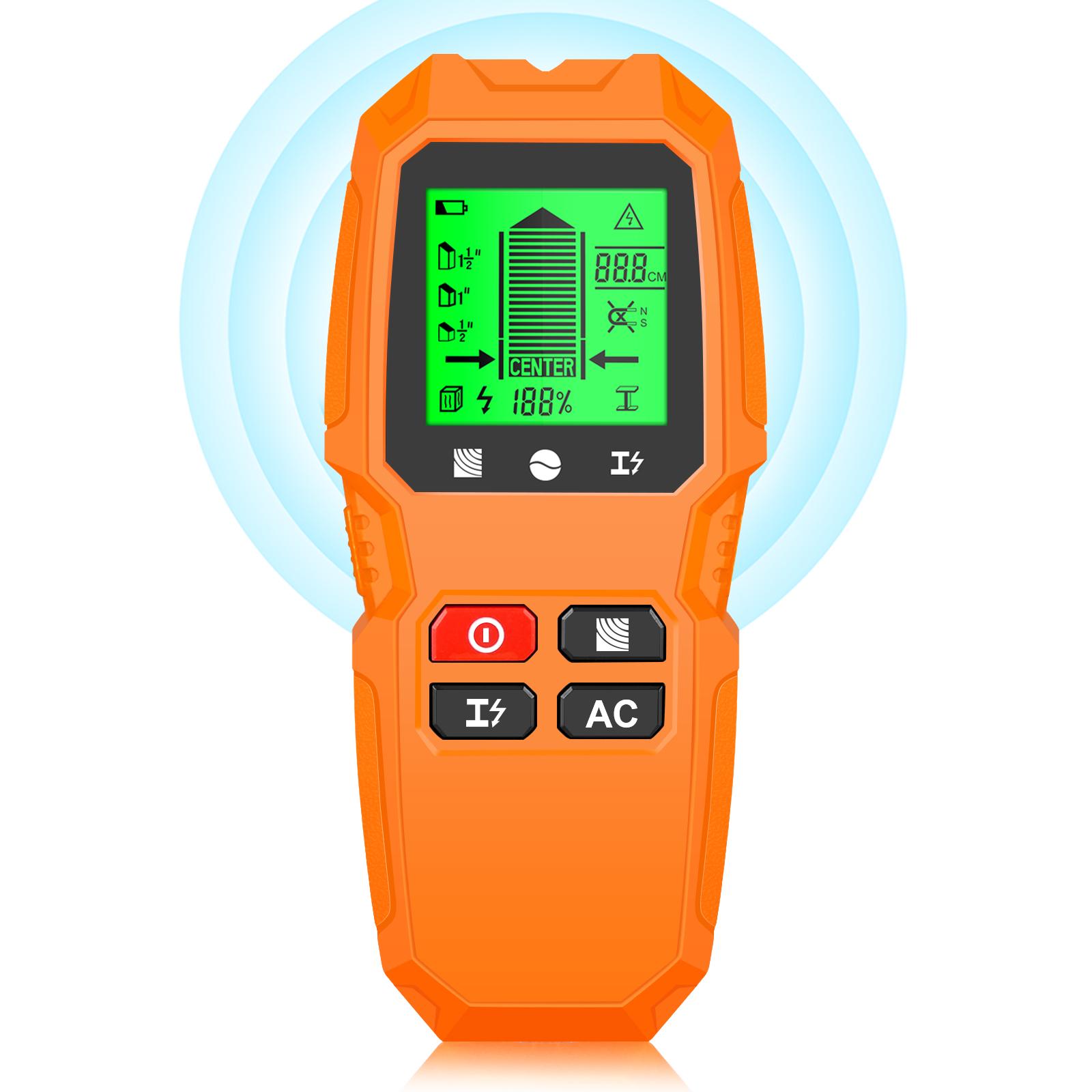HW-QB6 5 in 1 LCD Wall Stud Finder Edge Center Wood Current Metal AC Live Wire Detector C
HW-QB6 5 in 1 LCD Wall Stud Finder Edge Center Wood Current Metal AC Live Wire Detector C