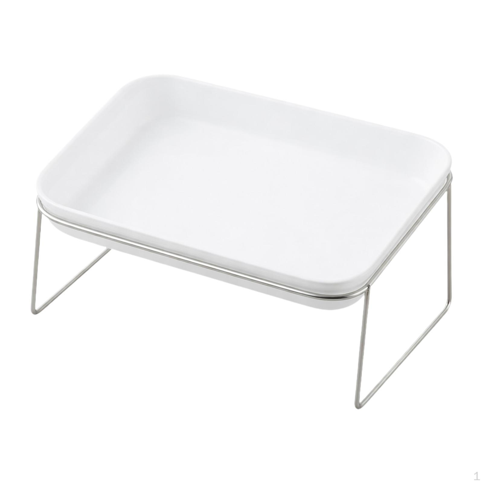 Bowl Easy to Clean Elevated Pet Feeder Raised Cat Food for Small Pets Little Dogs білий
Bowl Easy to Clean Elevated Pet Feeder Raised Cat Food for Small Pets Little Dogs білий