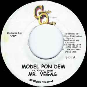 7inch Record MR. VEGAS / U.T. DREAD - Model Pon Dem / Shotta Bwoy NONE Ghetto Quality 1998 Jamaica Reggae, Ska & Dub Used
7inch Record MR. VEGAS / U.T. DREAD - Model Pon Dem / Shotta Bwoy NONE Ghetto Quality 1998 Jamaica Reggae, Ska & Dub Used