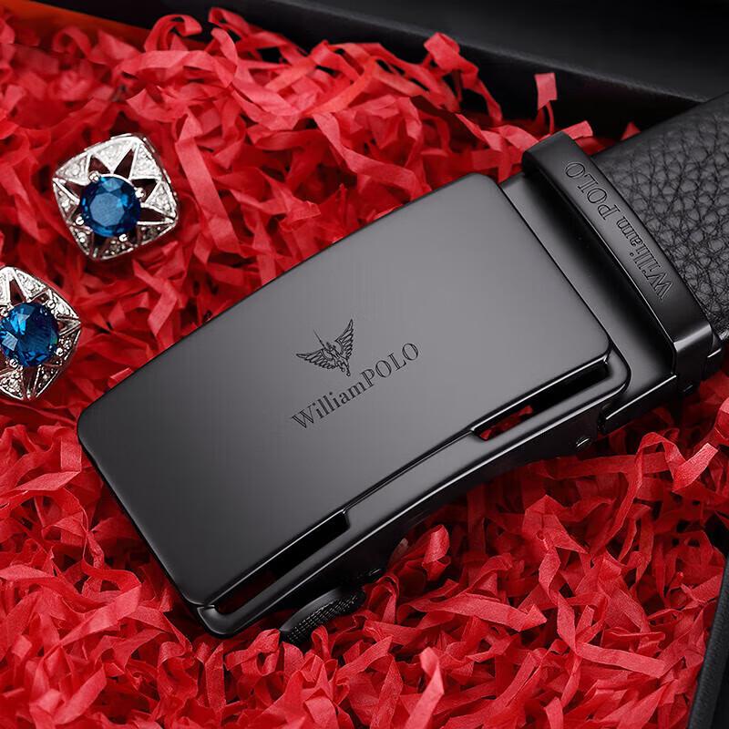 WILLIAMPOLO Men s Automatic Buckle Leather Belt 130cm
WILLIAMPOLO Men s Automatic Buckle Leather Belt 130cm