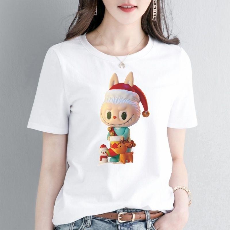 Christmas Labubu popmart tshirt for kids Christmas Labubu the monster Printing short sleeve clothes S
Christmas Labubu popmart tshirt for kids Christmas Labubu the monster Printing short sleeve clothes S