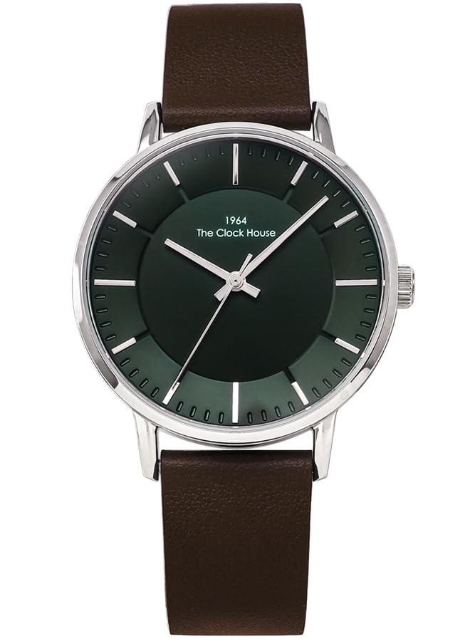 The Clock House Reasonable Series Watch Quartz Battery Operated Casual Green Dial Brown Leather Strap MCA5002-GR1B Men s
The Clock House Reasonable Series Watch Quartz Battery Operated Casual Green Dial Brown Leather Strap MCA5002-GR1B Men s
