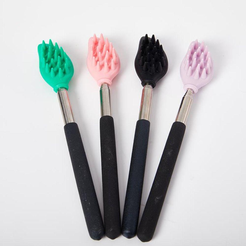Nose cleaning Scrubber Silicone Massage Brush Extendable Back Scratcher Telescopic Backscratcher рожевий
Nose cleaning Scrubber Silicone Massage Brush Extendable Back Scratcher Telescopic Backscratcher рожевий