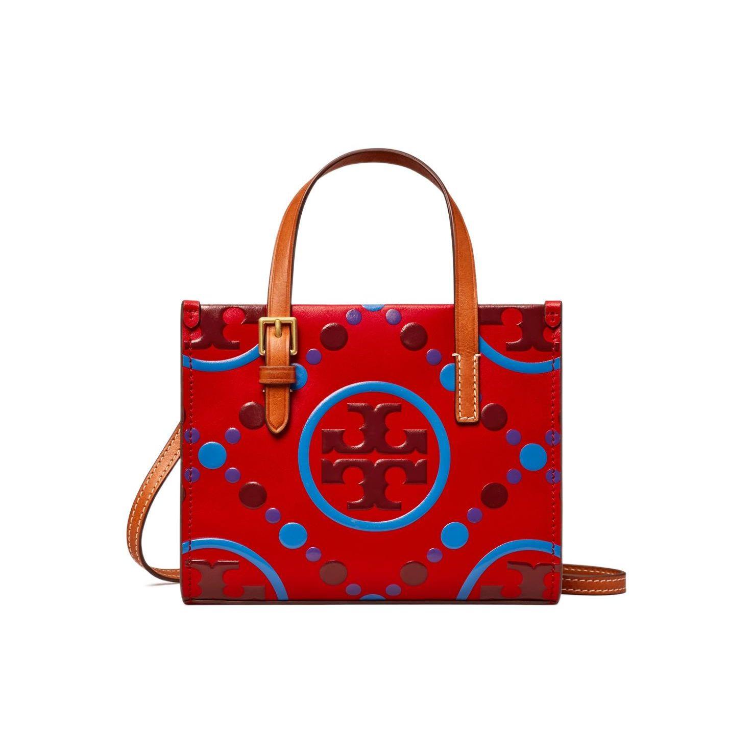 Tory Burch T Monogram Double T Logo Dutch Quilted Color Block Embossed Leather Crossbody Tote Mini Women Handbags Red 143639-960 Basic Set (Bag+Dust Bag)
Tory Burch T Monogram Double T Logo Dutch Quilted Color Block Embossed Leather Crossbody Tote Mini Women Handbags Red 143639-960 Basic Set (Bag+Dust Bag)
