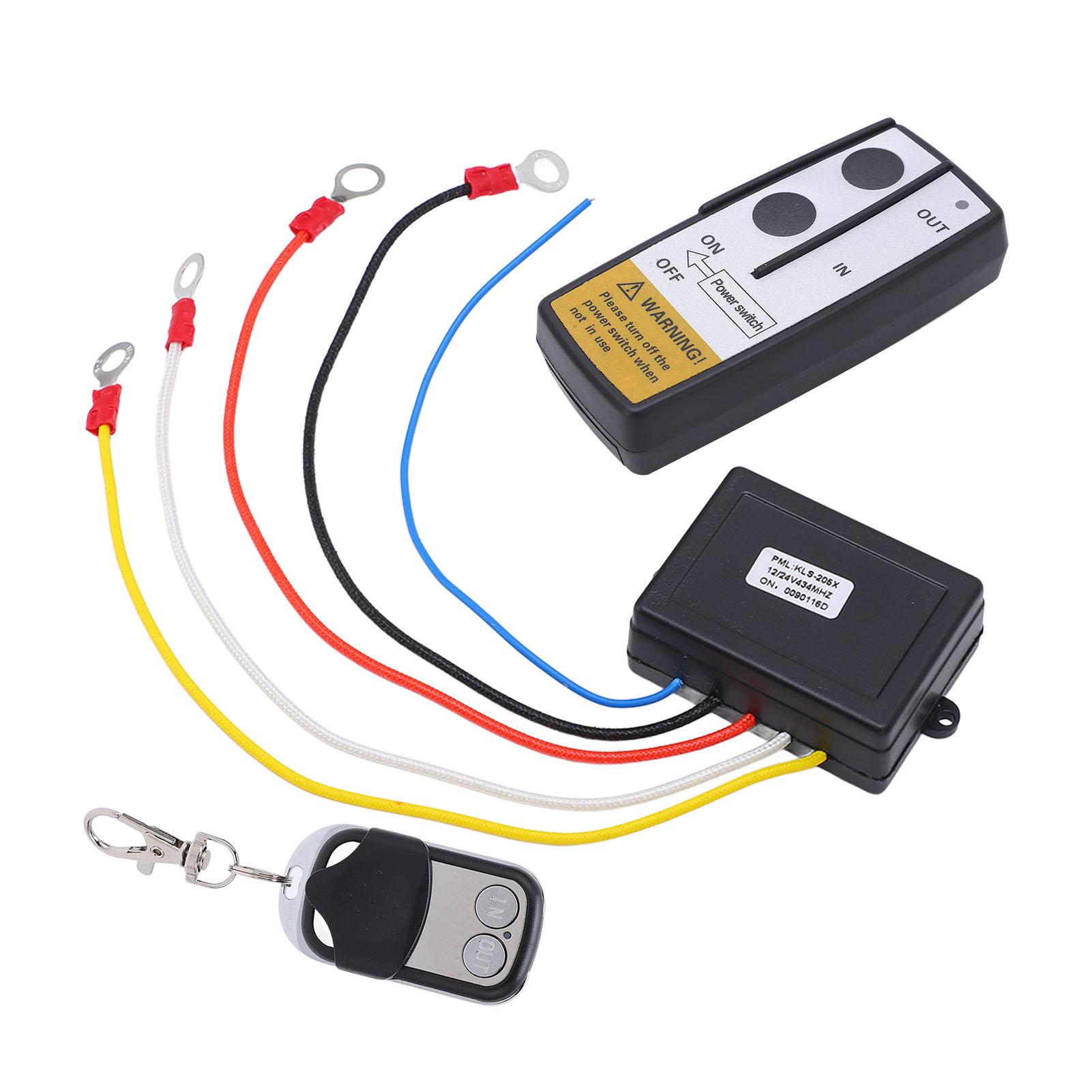 Wireless Winch Remote Control DC12V 24V Remote Receiver Kit with Key for Garage Door Boat
Wireless Winch Remote Control DC12V 24V Remote Receiver Kit with Key for Garage Door Boat