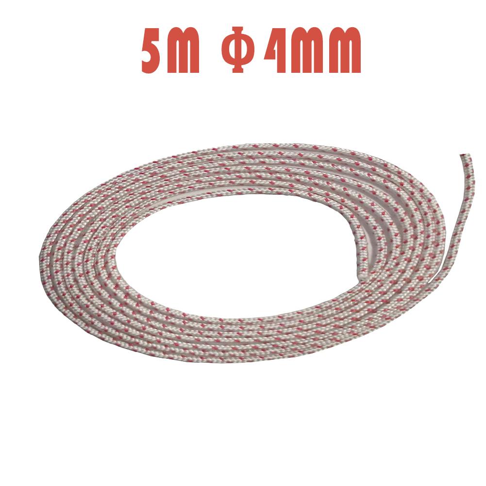 Rope Lawn Mower Recoil Starter Rope Chainsaws Lawnmowers And Motorized Devices 290 Kg Red white Polyester Rope China Mainland
Rope Lawn Mower Recoil Starter Rope Chainsaws Lawnmowers And Motorized Devices 290 Kg Red white Polyester Rope China Mainland