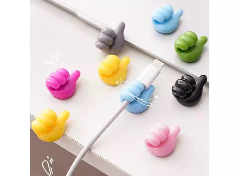 10pcs Thumb Hook Data Cable Charging Cable Non Punching Adhesive Hook Desktop Storage Fixing Device Cable Organizer
10pcs Thumb Hook Data Cable Charging Cable Non Punching Adhesive Hook Desktop Storage Fixing Device Cable Organizer