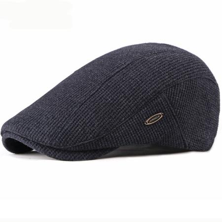 HT2646 Beret Cap Autumn Winter Hat Caps for Men Women Adjustable Ivy Flat Cap High Quality Solid Knitted Hat Male Female Berets 55-60cm темно-синього кольору
HT2646 Beret Cap Autumn Winter Hat Caps for Men Women Adjustable Ivy Flat Cap High Quality Solid Knitted Hat Male Female Berets 55-60cm темно-синього кольору