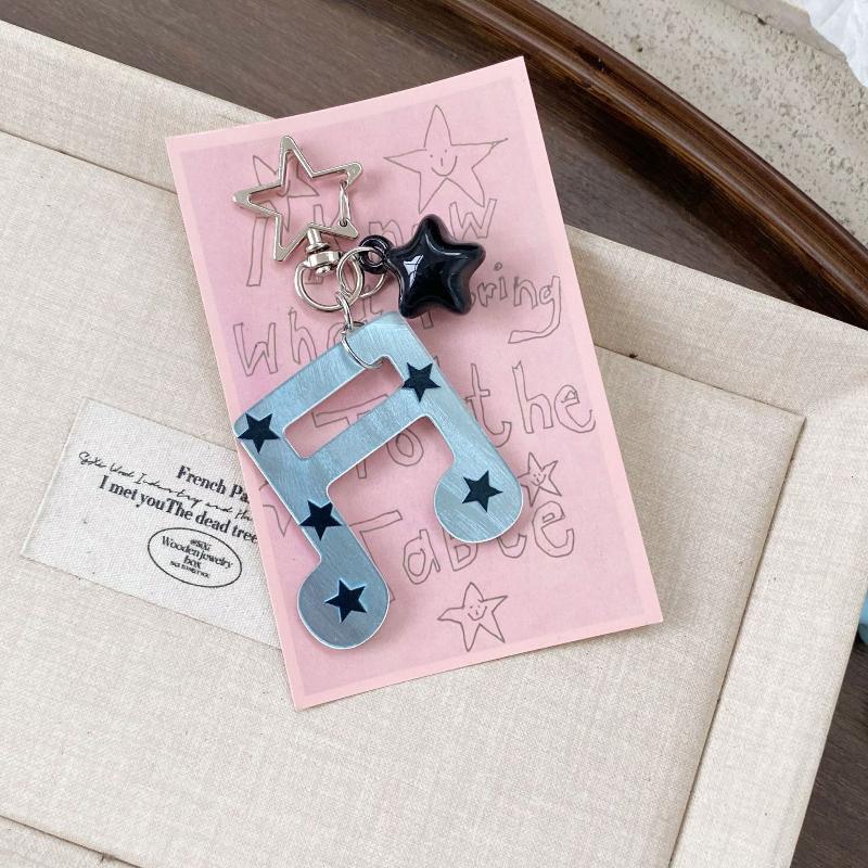 Cute Music Note Star Acrylic Keychain Ins Style Creative Pentagram Music Note Bag Charm Keyring Backpack Decoration Gift A2
Cute Music Note Star Acrylic Keychain Ins Style Creative Pentagram Music Note Bag Charm Keyring Backpack Decoration Gift A2