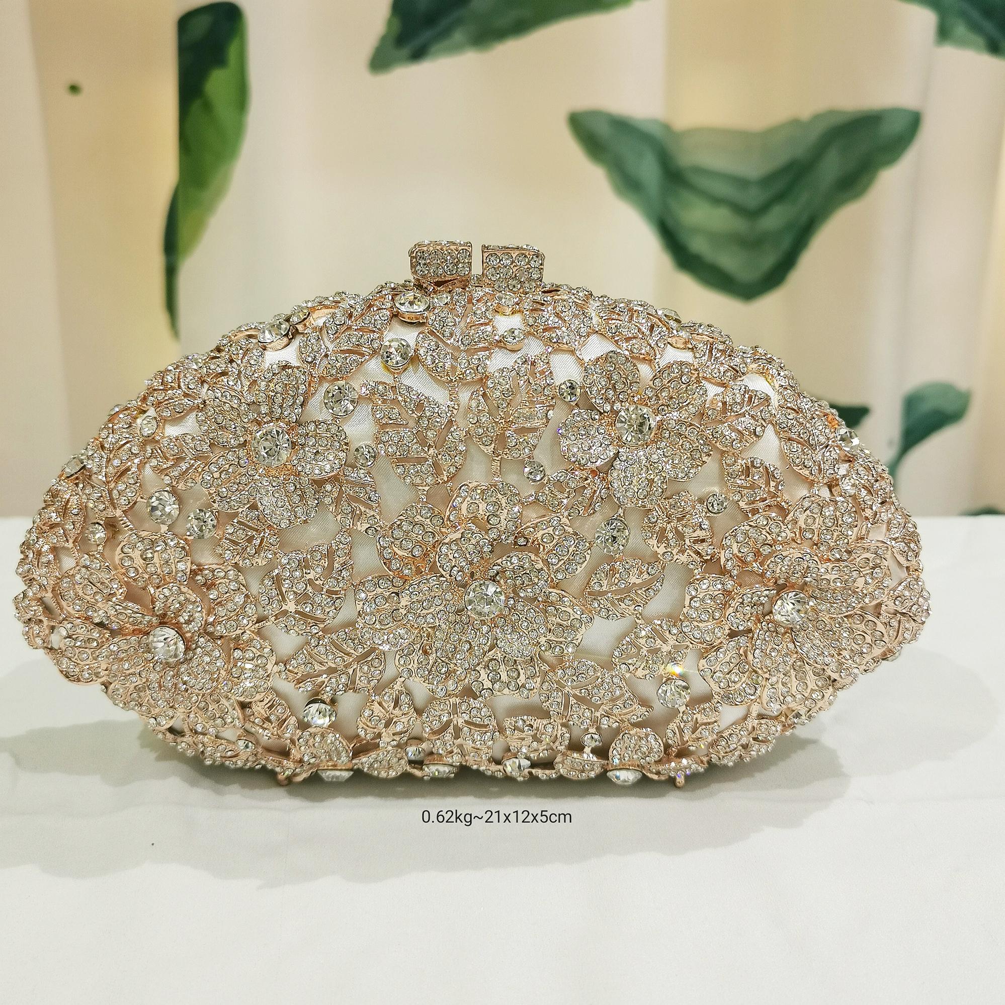 Rhinestone Flower Evening Purses Ladies Crystal Clutch Bag For Girls Luxury Women Dinner Clutches Floral Diamond Wedding Purse 21cmX12cmX5cm розовый
Rhinestone Flower Evening Purses Ladies Crystal Clutch Bag For Girls Luxury Women Dinner Clutches Floral Diamond Wedding Purse 21cmX12cmX5cm розовый