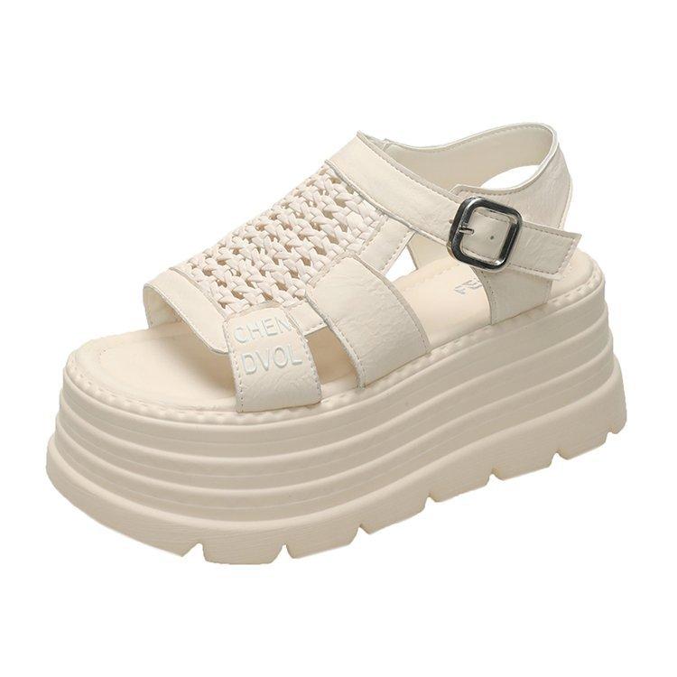 Platform sports sandals women s summer 2025 new fish mouth Velcro cool boots rhinestone casual beach roman shoes 39
Platform sports sandals women s summer 2025 new fish mouth Velcro cool boots rhinestone casual beach roman shoes 39