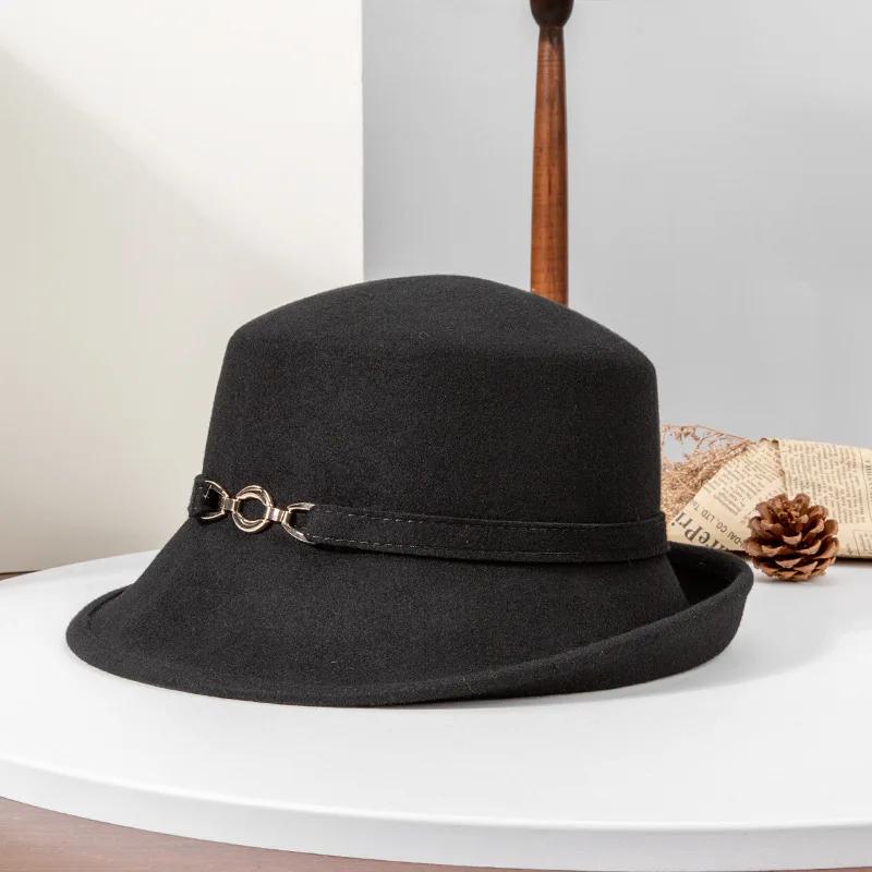 New British Style Wool Fedora Hats Men Women Roll Up Brim Homburg Gentleman Church Jazz Hat Party Dress Cap 56-58CM
New British Style Wool Fedora Hats Men Women Roll Up Brim Homburg Gentleman Church Jazz Hat Party Dress Cap 56-58CM