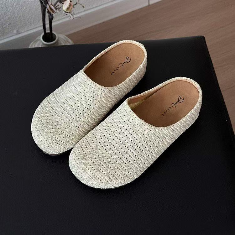 Evening breeze thick-soled bohemian boken shoes women s outer wear woven hollow breathable half-drag one pedal bag head slippers 40 бежевый
Evening breeze thick-soled bohemian boken shoes women s outer wear woven hollow breathable half-drag one pedal bag head slippers 40 бежевый