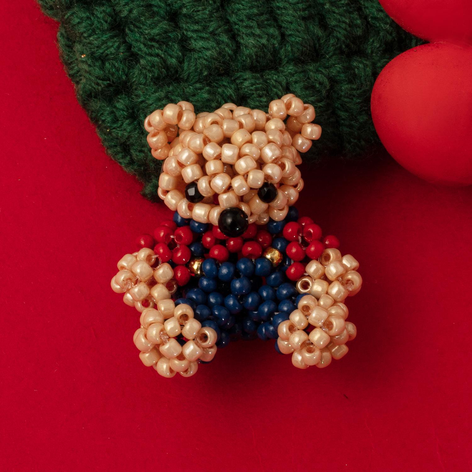 Handmade Glass Seed Bead Teddy Bear, Rabbit, and Panda Earrings, Ear Clips, Hair Clips, and Key Accessories
Handmade Glass Seed Bead Teddy Bear, Rabbit, and Panda Earrings, Ear Clips, Hair Clips, and Key Accessories