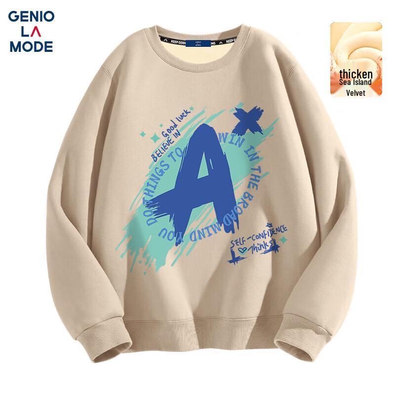 GENIOLAMODE Men s Fleece Lined Round Neck Pullover Sweatshirt L
GENIOLAMODE Men s Fleece Lined Round Neck Pullover Sweatshirt L