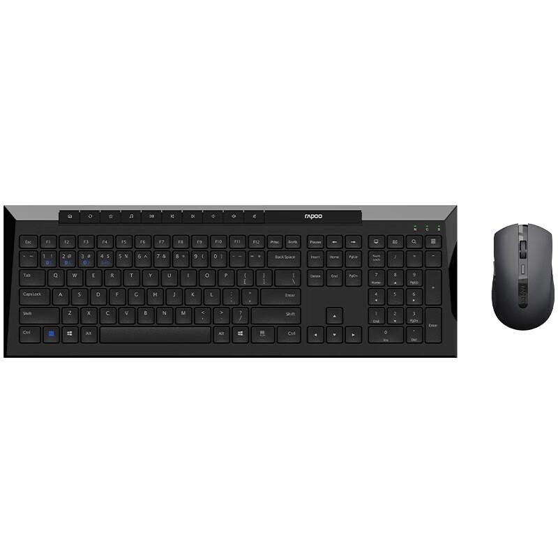Rapoo Multi-Mode Wireless Bluetooth Keyboard and Mouse Combo
Rapoo Multi-Mode Wireless Bluetooth Keyboard and Mouse Combo