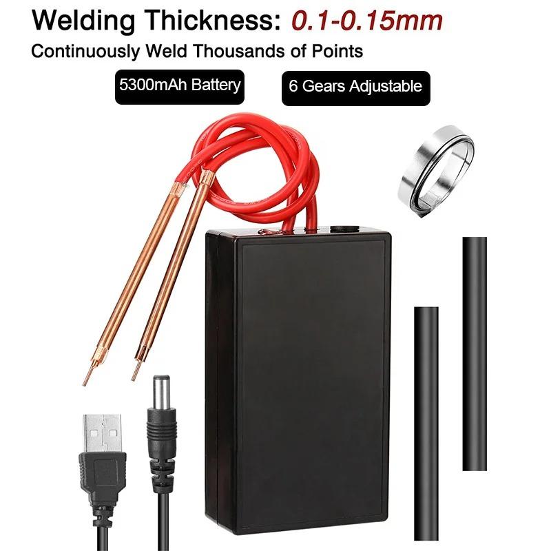 DIY Storage Mini Touch Welder 5V 6 Speed Adjustable 18650 Li-ion Battery Spot Welding Toolkit Home Portable Mini Spot Welding
DIY Storage Mini Touch Welder 5V 6 Speed Adjustable 18650 Li-ion Battery Spot Welding Toolkit Home Portable Mini Spot Welding