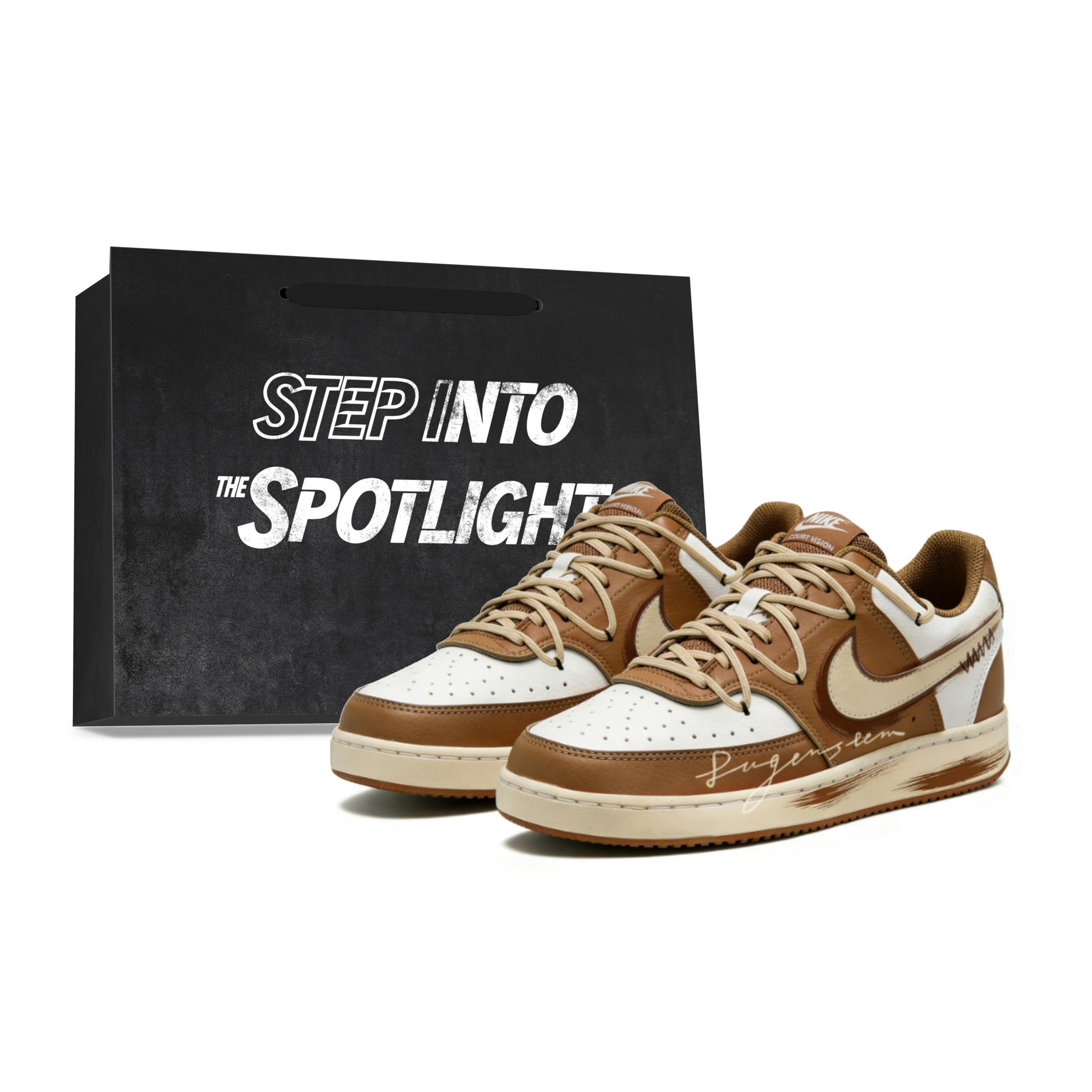 Nike Court Vision Vintage Label Abrasion Resistant Low top Skateboard Shoes Women s Coffee IM1652-004(Team666-) 40
Nike Court Vision Vintage Label Abrasion Resistant Low top Skateboard Shoes Women s Coffee IM1652-004(Team666-) 40