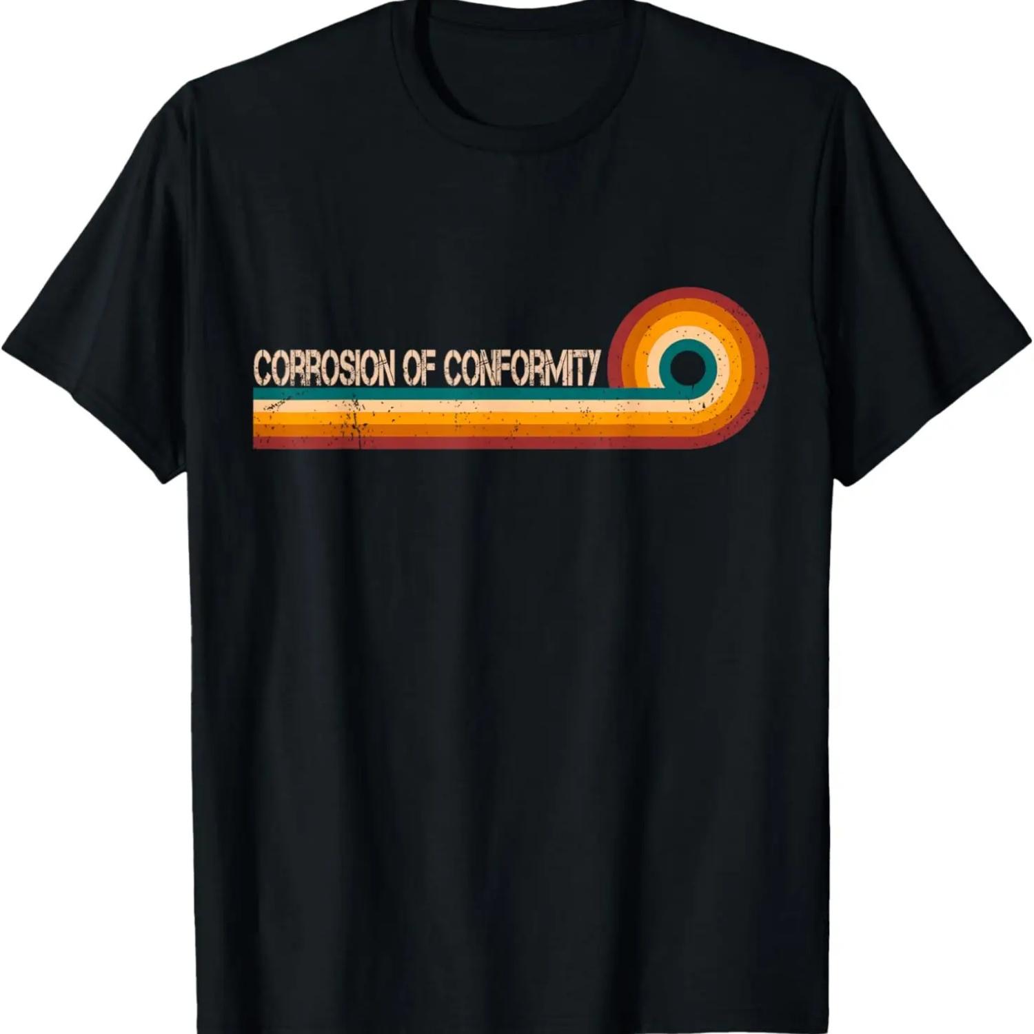 Corrosion of Conformity Ретро Полосы Музыкант Винтажная Футболка XXXXXL чёрный
Corrosion of Conformity Ретро Полосы Музыкант Винтажная Футболка XXXXXL чёрный