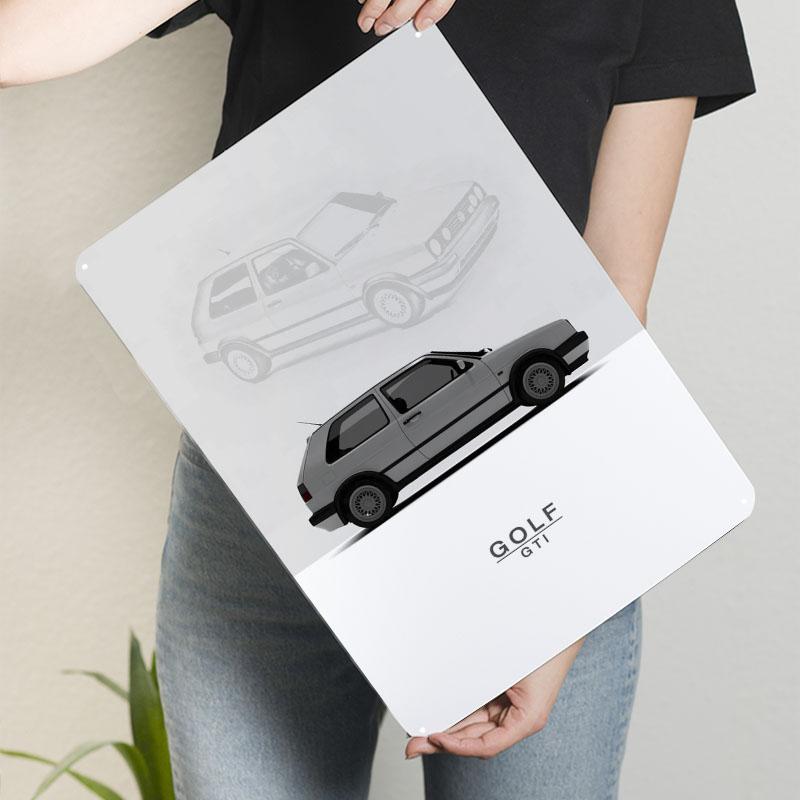 1992 VW Golf GTI Mk2 Белые Металлические Таблички Автомобильный Постер Украшение для Спальни Гостиная Индивидуальная Жестяная Табличка для Украшения Стен 7.9x11.8In(20x30cm)
1992 VW Golf GTI Mk2 Белые Металлические Таблички Автомобильный Постер Украшение для Спальни Гостиная Индивидуальная Жестяная Табличка для Украшения Стен 7.9x11.8In(20x30cm)