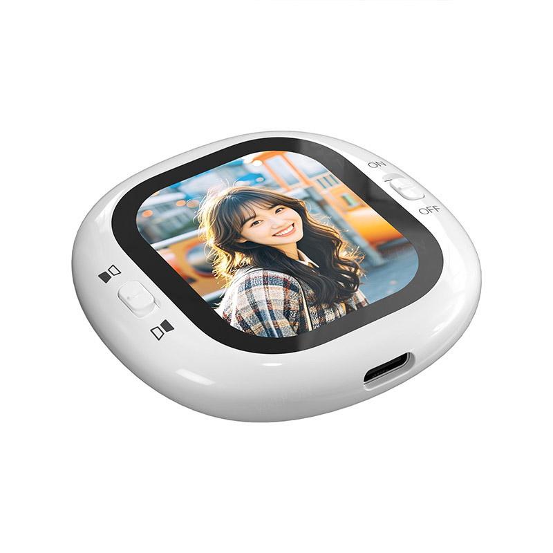 Phone Vlog Selfie Monitor Screen Mini Selfie Screen Projector for Vlogging Recording and Live Streaming Compatible with iPhone білий
Phone Vlog Selfie Monitor Screen Mini Selfie Screen Projector for Vlogging Recording and Live Streaming Compatible with iPhone білий