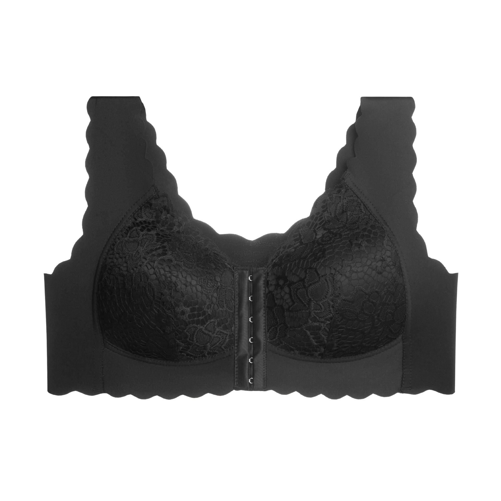 Большой размер Бюстгальтер с передней застежкой Тонкое кружево Сексуальный Без косточек С эффектом пуш-ап Бесшовный Регулируемый Женское нижнее белье M
Большой размер Бюстгальтер с передней застежкой Тонкое кружево Сексуальный Без косточек С эффектом пуш-ап Бесшовный Регулируемый Женское нижнее белье M