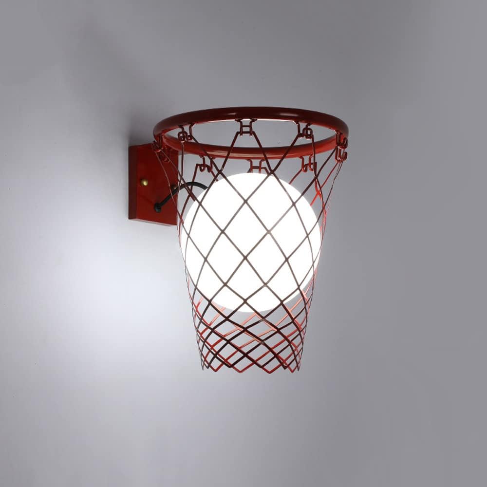 Wall Sconces, Modern Wall Sconce Basketball Wall Mount Light Globe Glass Wall Lamp Shade, Indoor Wall Lighting Fixture Creative Sconces for Living
Wall Sconces, Modern Wall Sconce Basketball Wall Mount Light Globe Glass Wall Lamp Shade, Indoor Wall Lighting Fixture Creative Sconces for Living